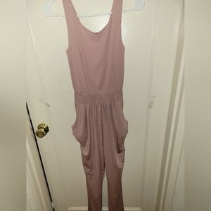 Pink jumpsuit